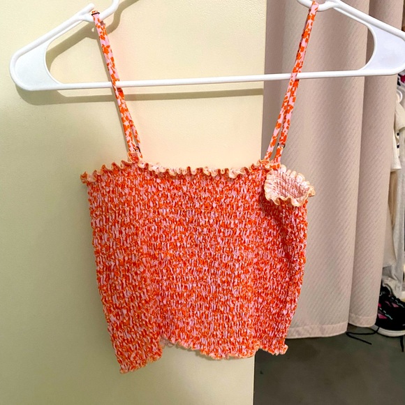 RESA Tops - Pink RESA floral print top